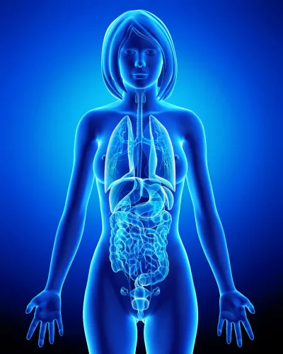 Mujer hernia
